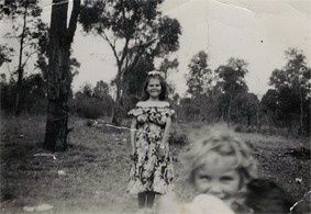 Josephine Bell-Carroll, Don's youngest sister, taken at Bowning